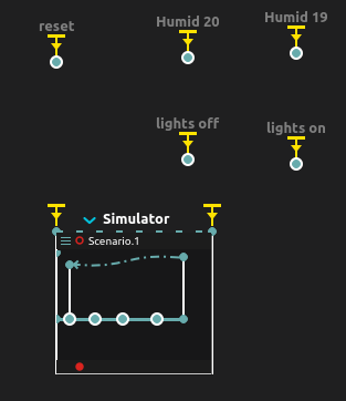 Simulating sensor input