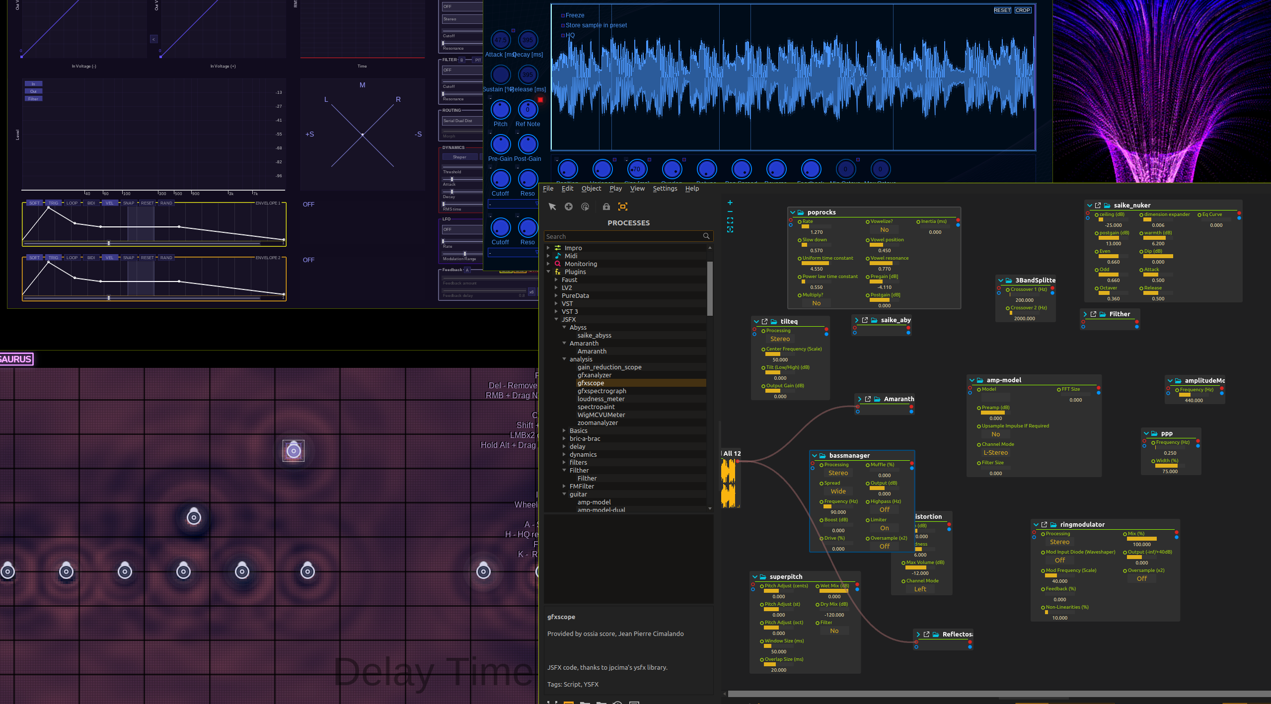 JSFX plug-ins in ossia score