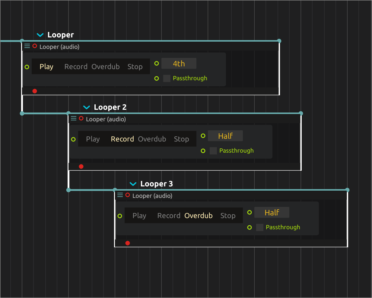 Looper audio