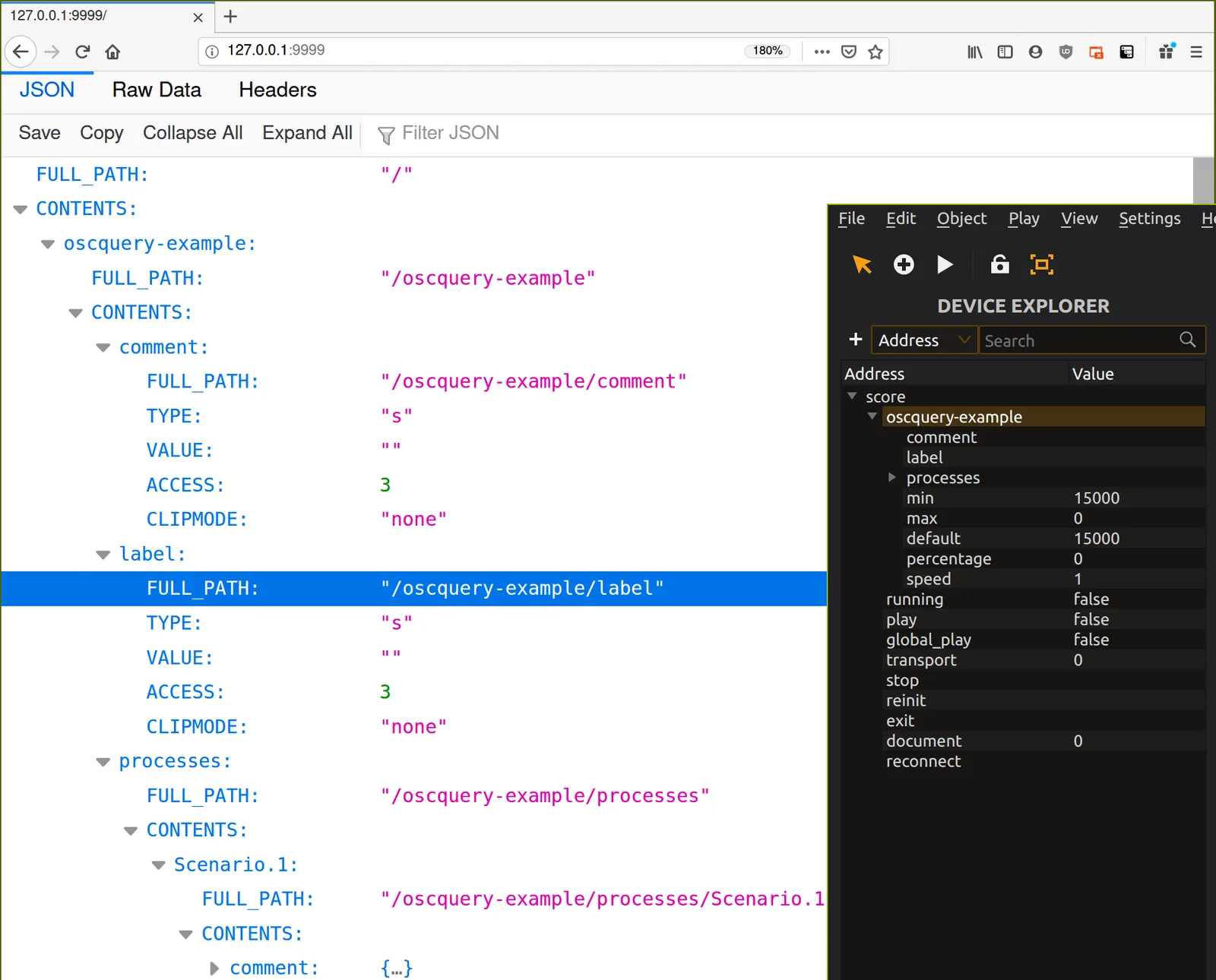 OSCQuery
