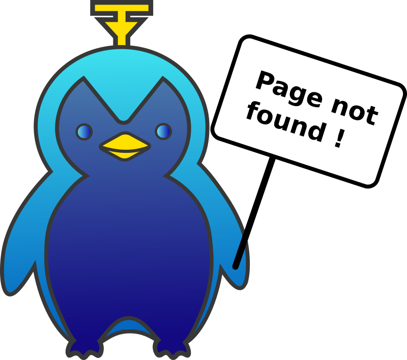 404 not found