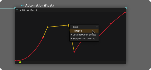 Automation remove point