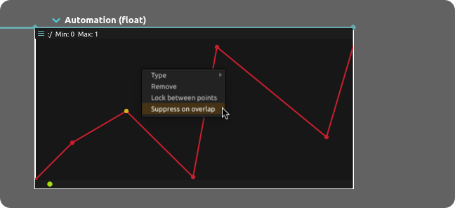 Lock between points